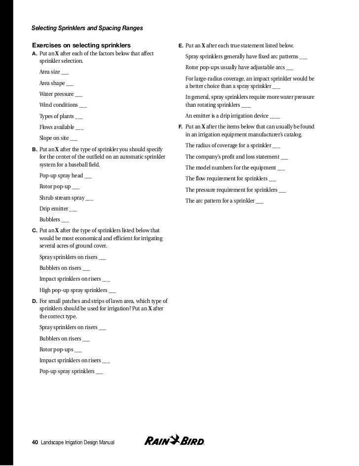 Valley Irrigation Service Manual