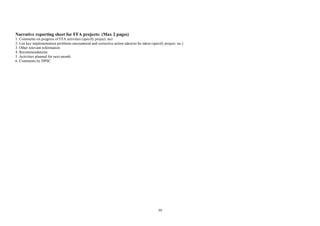 FFA PROCESS MANUALRevised 21-05-2010 | PDF