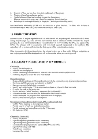 FFA PROCESS MANUALRevised 21-05-2010 | PDF
