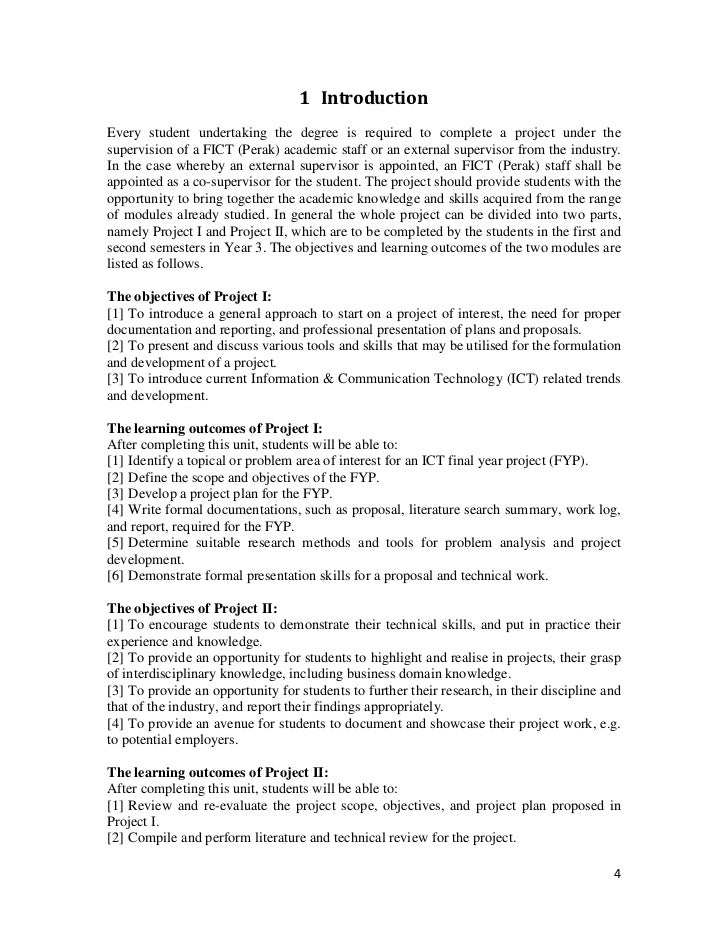 FYP Info Booklet v13Jan2010