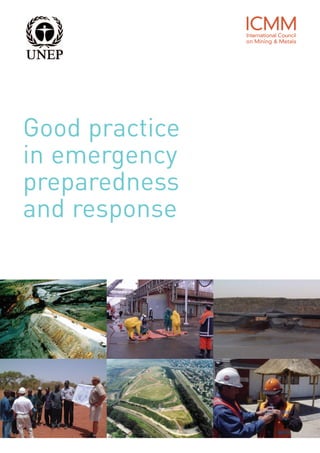 Good practice
in emergency
preparedness
and response
 