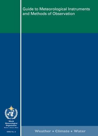 Guide To Meteorological Instruments And Methods Of Observation 7th ...