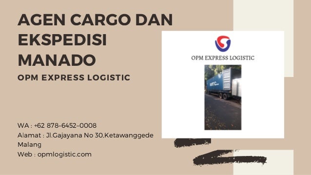 Jasa Ekspedisi Manado