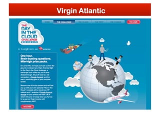 "Year in the Cloud" prize !




           The top 5 scorers in the challenge gets a year of free flights
           and f...