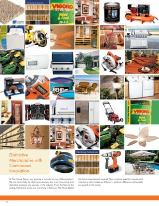 home depot Annual Report 2004