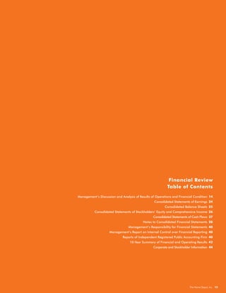 home depot Annual Report 2004