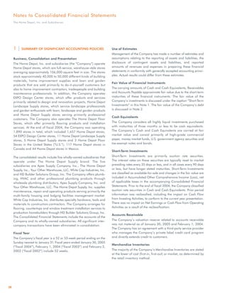 home depot Annual Report 2004