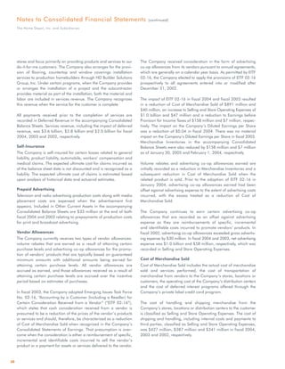 home depot Annual Report 2004