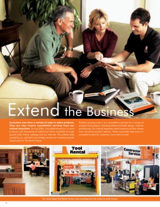 home depot Annual Report 2004
