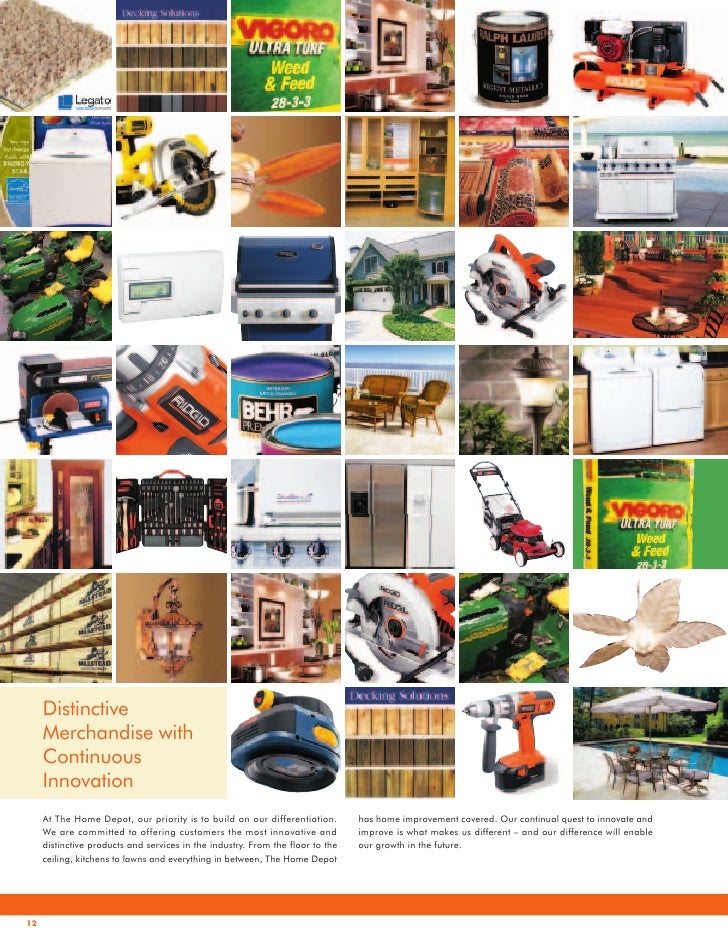 home depot Annual Report 2004