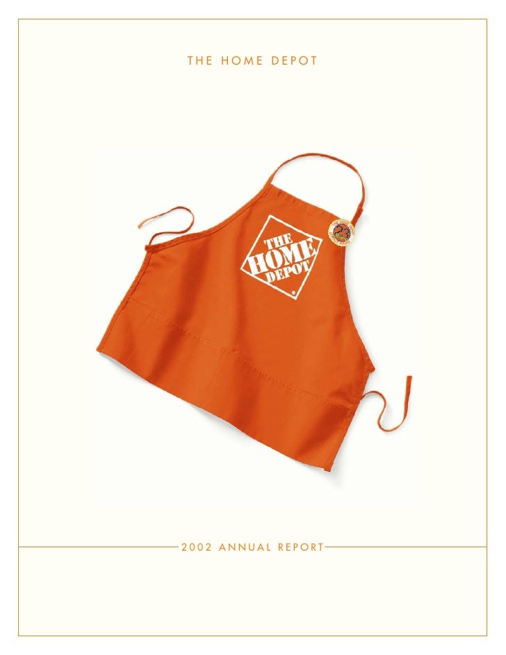 Home Depot Annual Report 2002