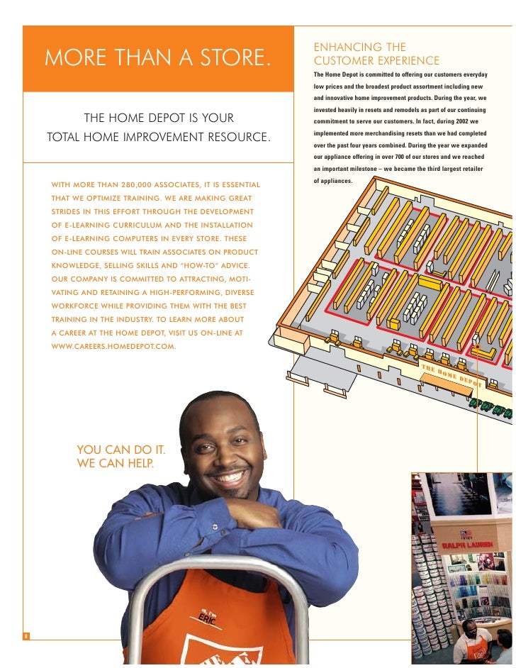 Home Depot Annual Report 2002