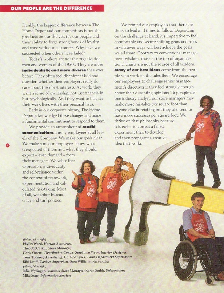 home depot Annual Report 1992