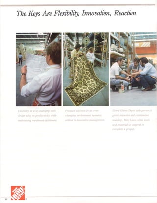 home depot Annual Report 1985