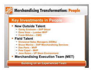 home depot Craig Menear Presentation