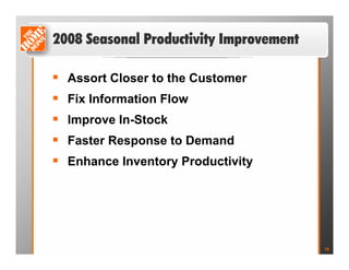 home depot Craig Menear Presentation