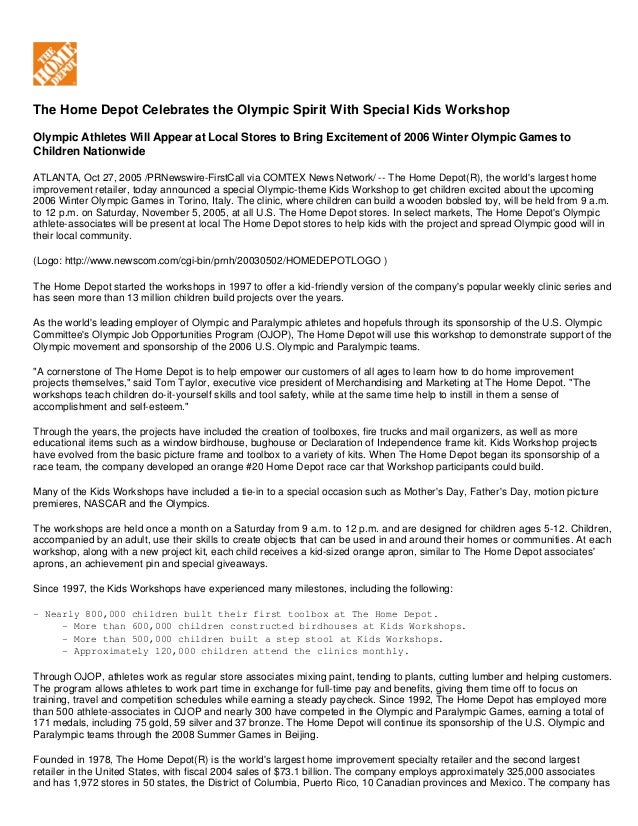 executive summary on home depot Find a merchandising job at home depot search for merchandizing careers and job openings to find a position in your local area. executive summary on home depot Find a merchandising job at home depot search for merchandizing careers and job openings to find a position in your local area.