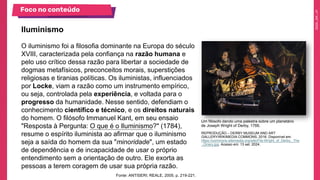 Aula sobre Iluminismo usando imagens e ideias como fontes | PDF