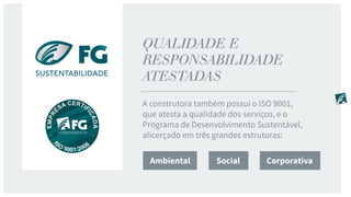 QUALIDADE E
RESPONSABILIDADE
ATESTADAS
 