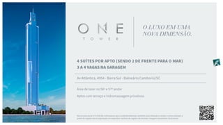 O LUXO EM UMA
NOVA DIMENSÃO.
 