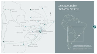 LOCALIZAÇÃO:
TEMPOS DE VOO
 