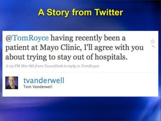 A Story from Twitter
 