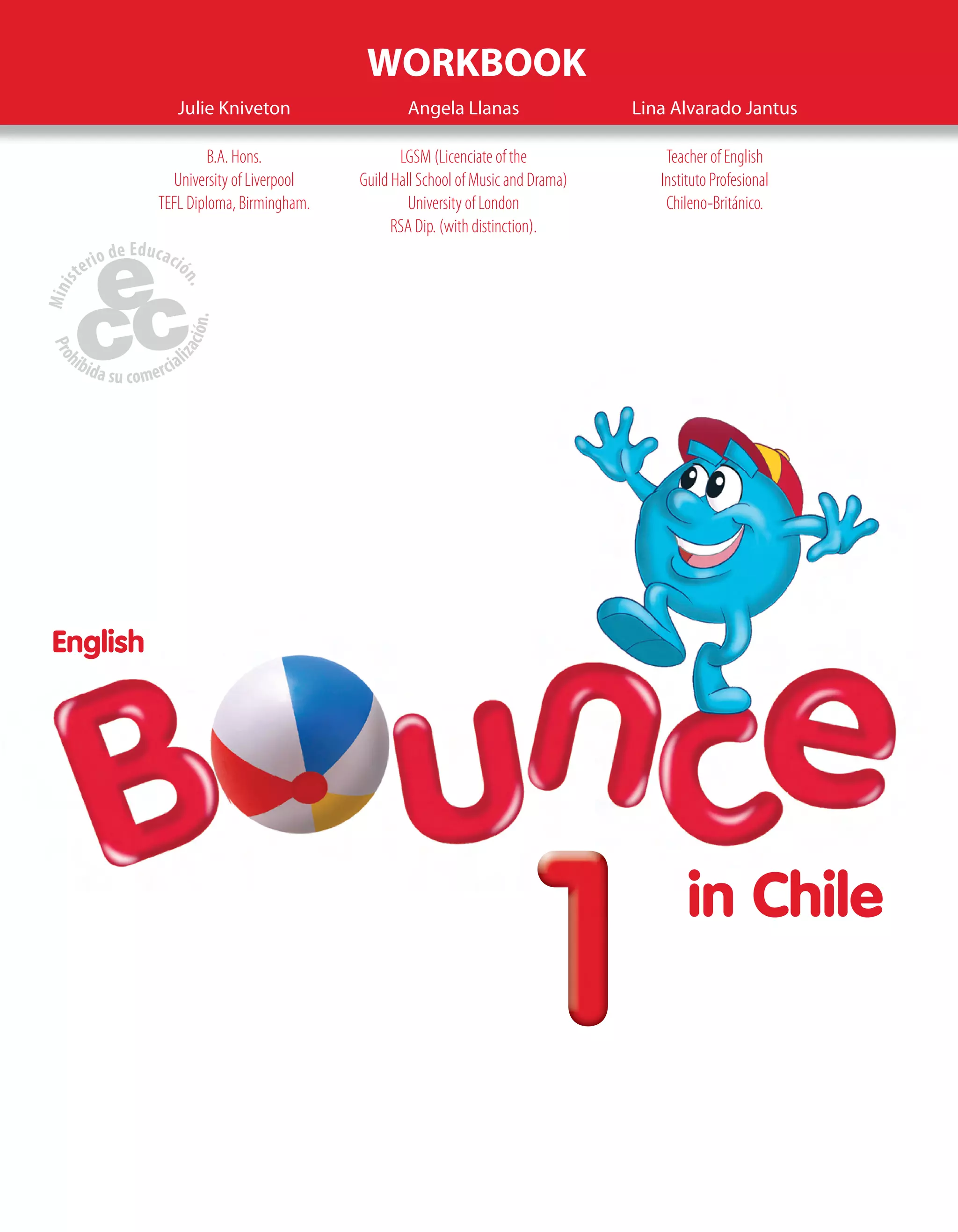 Work Book 1º Básico - Inglés (Libro Alumno) | PDF