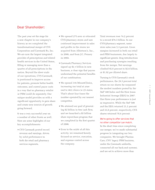 CVS Caremark 2007 Annual Report