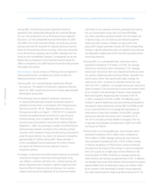 CVS Caremark 2007 Annual Report