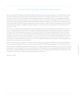 CVS Caremark 2007 Annual Report