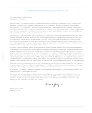 CVS Caremark 2007 Annual Report