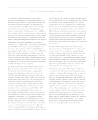 CVS Caremark 2007 Annual Report