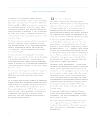 CVS Caremark 2007 Annual Report