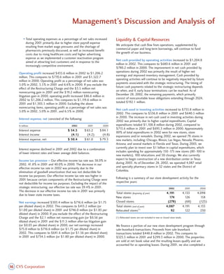 CVS Caremark 2002 Annual Report
