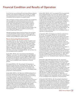 CVS Caremark 2002 Annual Report