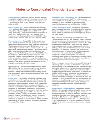 CVS Caremark 2002 Annual Report