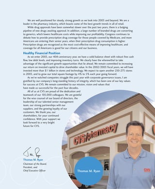 CVS Caremark 2002 Annual Report | PDF