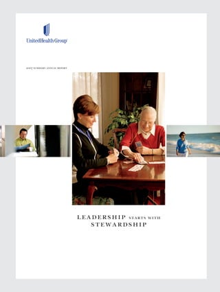 2007 summary annual report




                             l e a d e r s h i p starts with
                                  stewardship
 