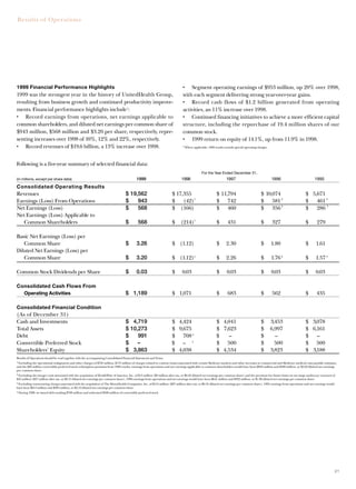 United Health Group [PDF Document] Results of Operations | PDF