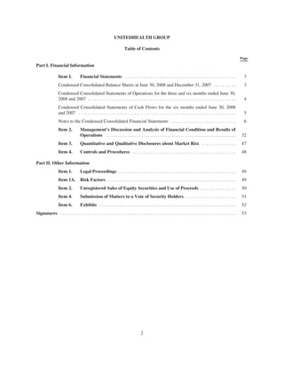 United Health Group[PDF Document] Form 10-Q