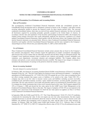 United Health Group[PDF Document] Form 10-Q