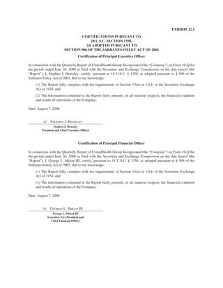 United Health Group[PDF Document] Form 10-Q