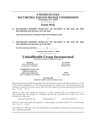 United Health Group [PDF Document] Form 10-Q