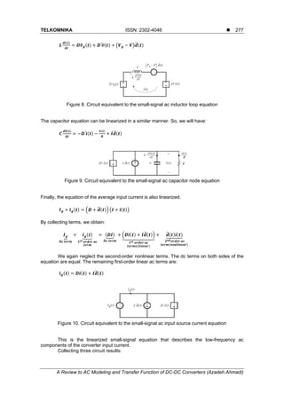 A Review to AC Modeling and Transfer Function of DCDC Converters | PDF