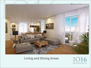 Living and Dining Areas
 