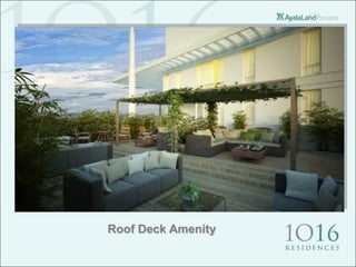 Roof Deck Amenity
 