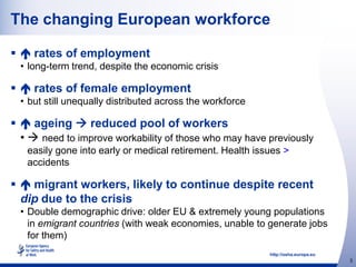 The current state of occupational safety and health in Europe | PPTX ...