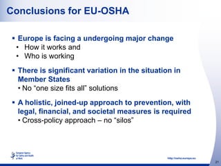 Occupational Safety And Health In Europe – GOKF