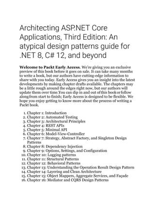 Architecting ASP.NET Core Applications Carl-Hugo Marcotte | PDF