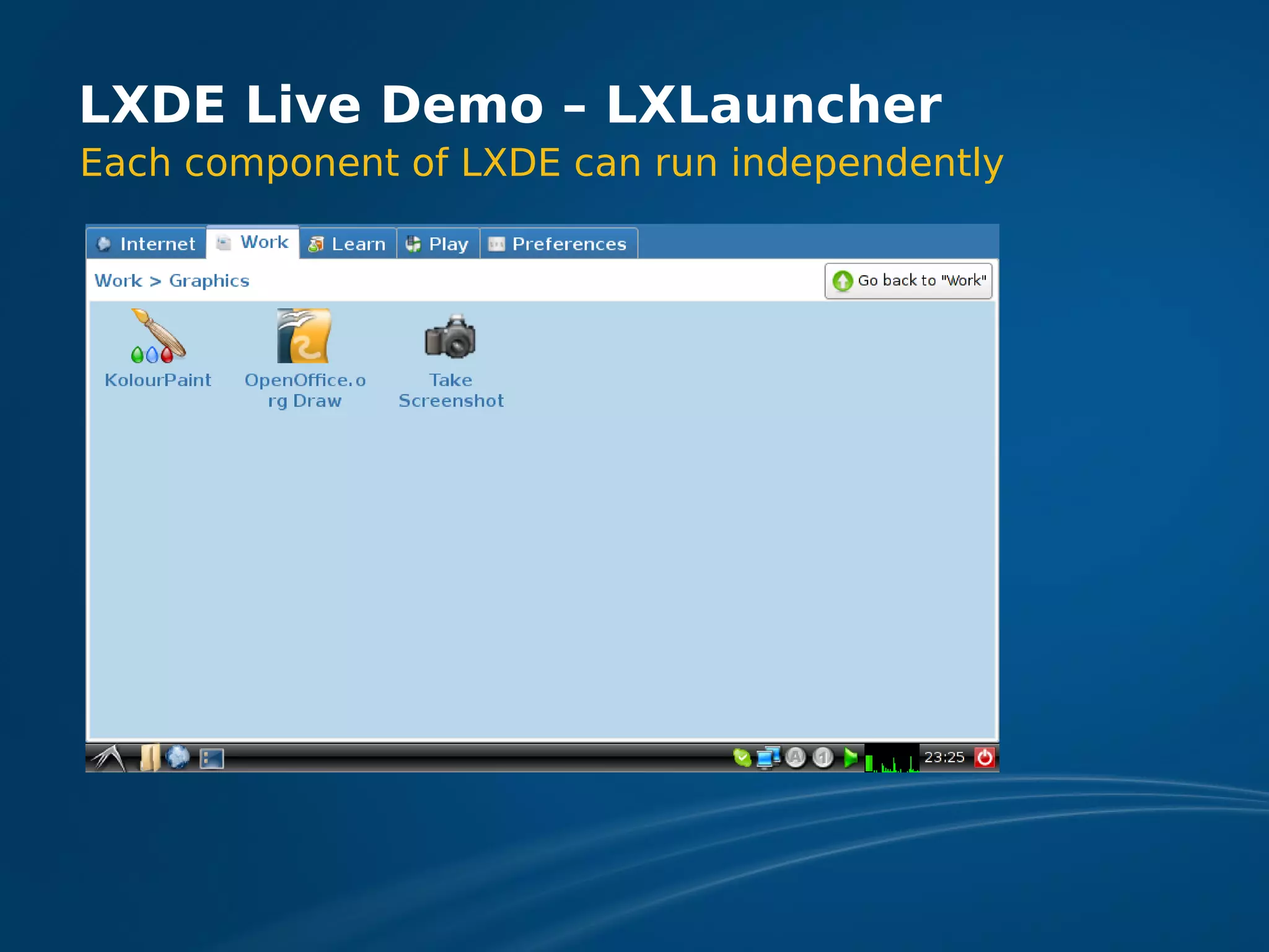 LXDE Presentation at FOSDEM 2009